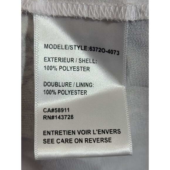 TRIBAL JEANS Women's L Silky Python Popover Flowy Peasant Blouse Shirt Top‎ - Picture 12 of 13